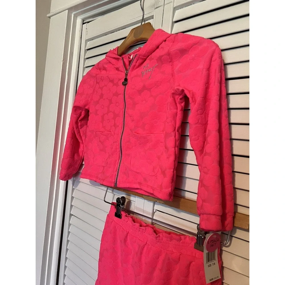 BETSEY JOHNSON Girl's Kid's Size 7-8 Cover Up Two‎ Piece NEW UPF 50+